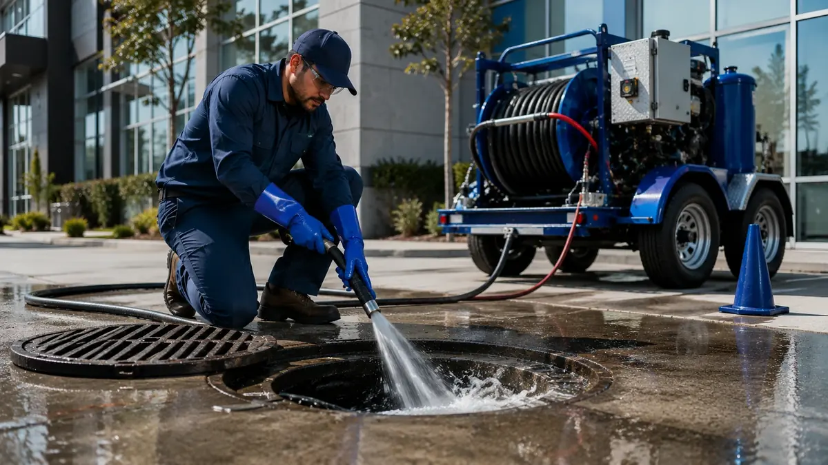 Commercial Hydro Jet Drain Cleaning in Aliso Viejo