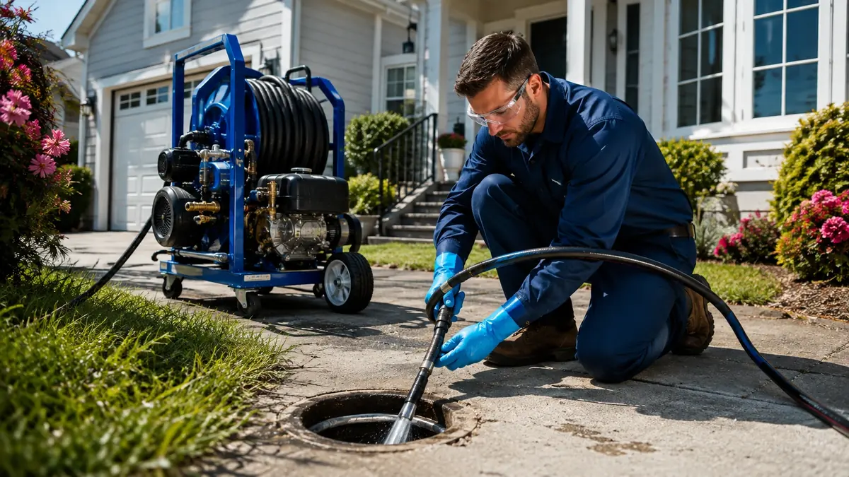 Residential Hydro Jet Drain Cleaning in Aliso Viejo