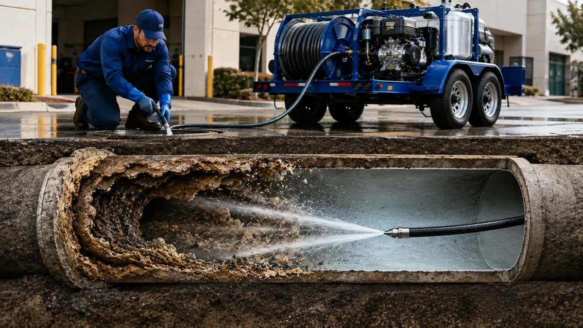 Sewer Pipe Descaling in Aliso Viejo